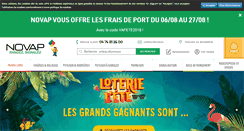 Desktop Screenshot of novap.fr